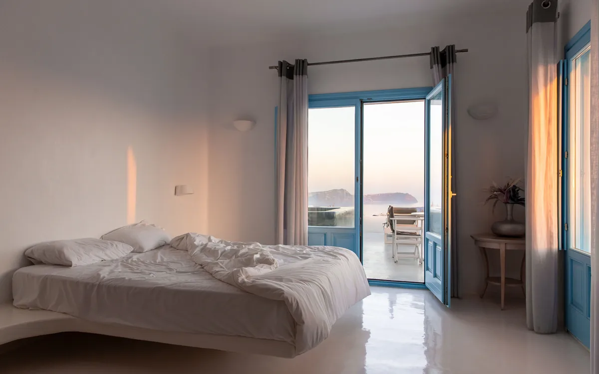 Deniz manzaralı ferah balkon