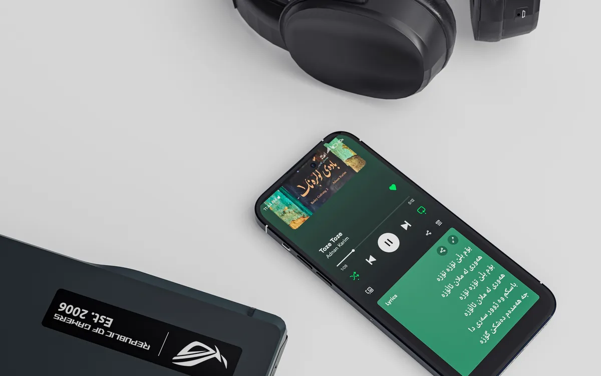 Teknoloji kullanımı ve dijital alışkanlıkları çağrıştıran akıllı telefon görseli