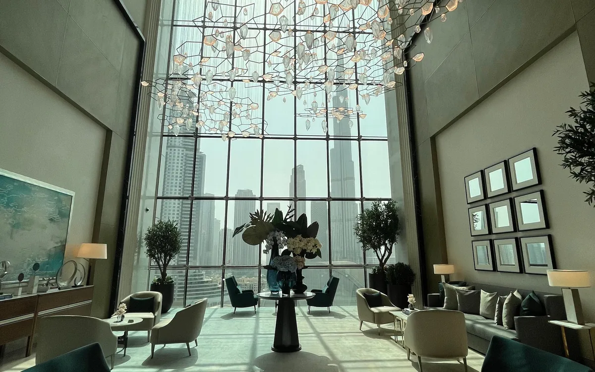Lüks ve modern tasarımlı salon
