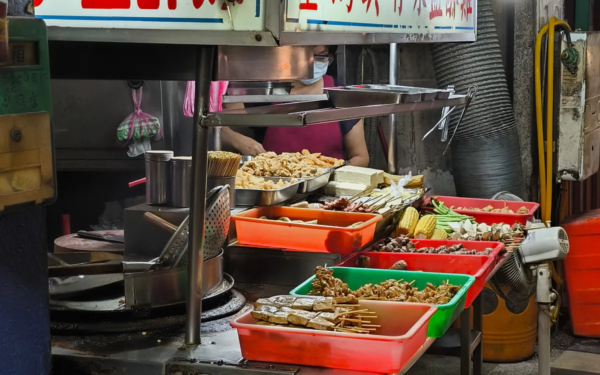 Renkli ve iştah açıcı sokak lezzetleri