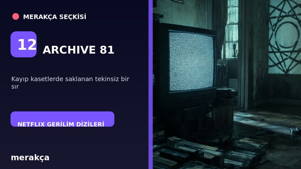 Archive 81 doğaüstü gerilim dizisi