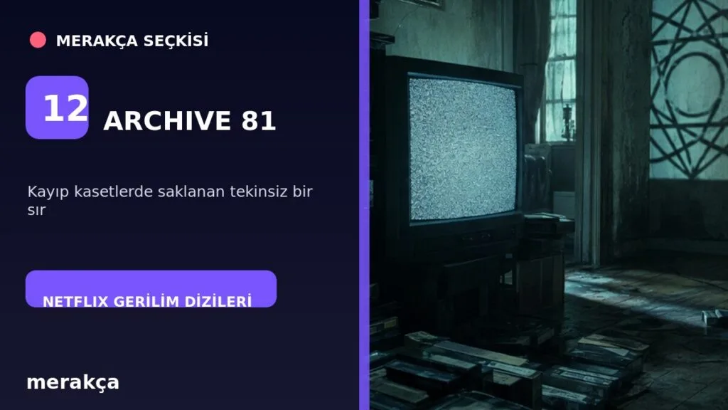 Archive 81 doğaüstü gerilim dizisi