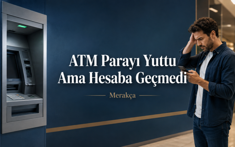 ATM Parayı Yuttu Ama Hesaba Geçmedi: Ne Yapılmalı, Para Ne Zaman Geri Gelir?