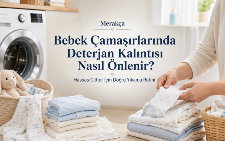 Bebek Çamaşırlarında Deterjan Kalıntısı Nasıl Önlenir? Hassas Ciltler İçin Doğru Yıkama Rutini