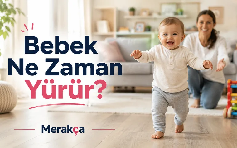 Bebek Ne Zaman Yürür? Desteksiz İlk Adım İçin Normal Aralık Nedir?