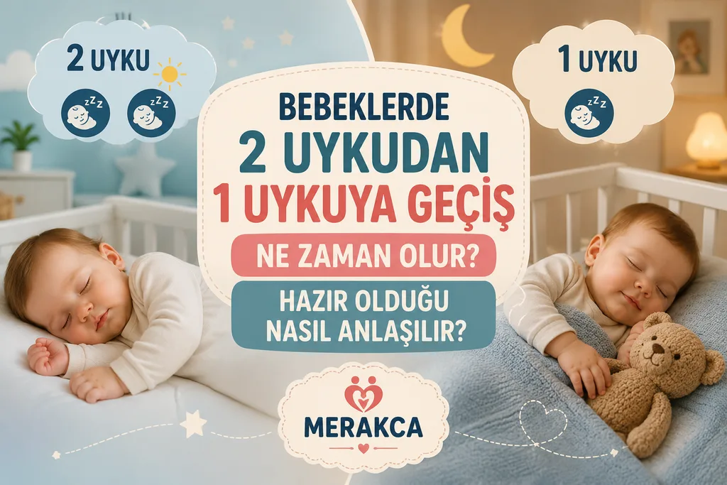 Bebeklerde 2 Uykudan 1 Uykuya Geçiş Ne Zaman Olur? Hazır Olduğu Nasıl Anlaşılır?