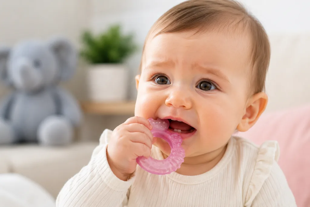 Bebeklerde diş çıkarma belirtileri ve diş kaşıyıcı kullanımı