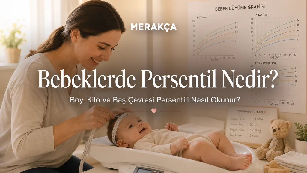 Bebeklerde boy, kilo ve baş çevresi persentil takibi