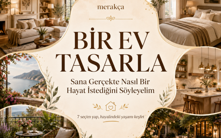 Bir ev tasarla kişilik testi – Merakça