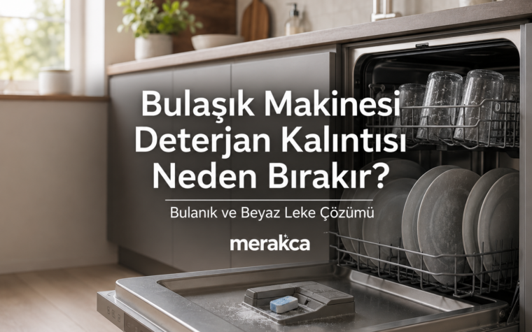 Bulaşık Makinesi Deterjan Kalıntısı Bırakıyor Neden Olur? Tablet ve Toz Neden Çözünmez?