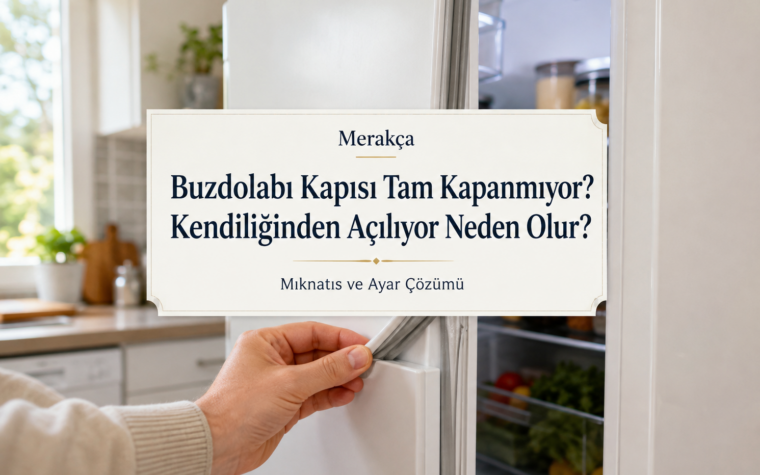 Buzdolabı Kapısı Tam Kapanmıyor / Kendiliğinden Açılıyor Neden Olur? (Mıknatıs ve Ayar Çözümü)