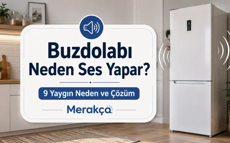 Buzdolabı Neden Ses Yapar? 9 Yaygın Neden ve Çözüm