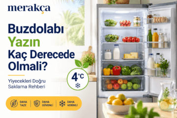 Buzdolabı yazın kaç derecede olmalı ve yiyecekleri doğru saklama rehberi