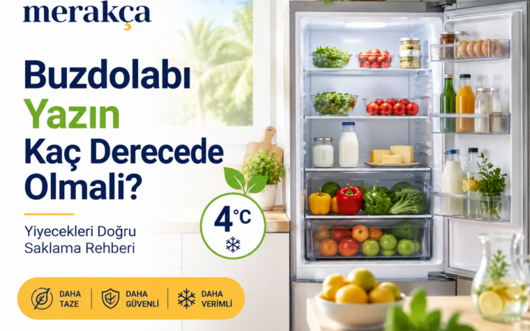 Buzdolabı yazın kaç derecede olmalı ve yiyecekleri doğru saklama rehberi