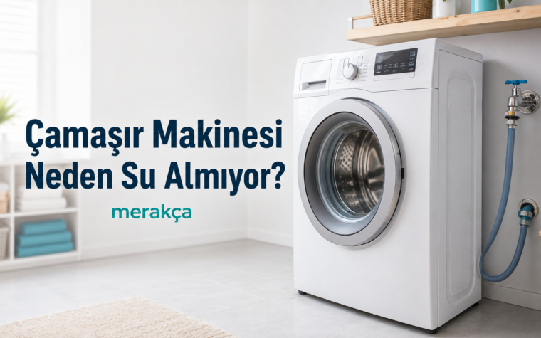 Çamaşır Makinesi Neden Su Almıyor? Evde Kontrol Edilebilecek 7 Neden