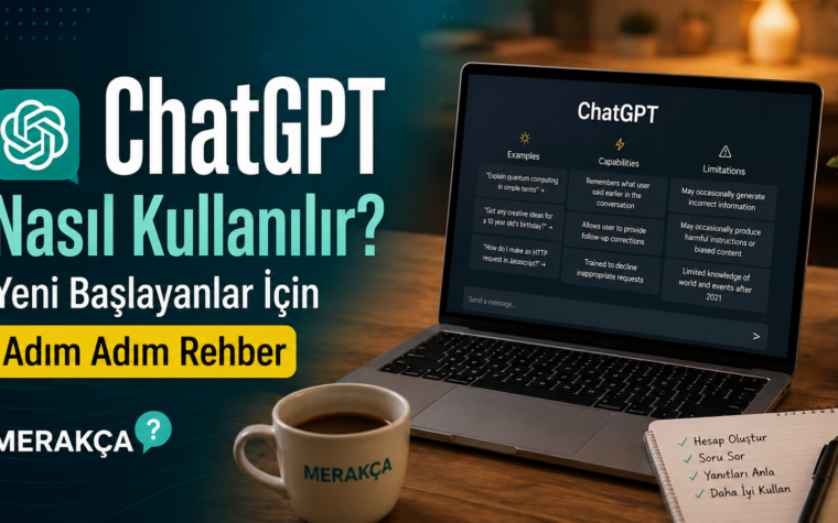 ChatGPT Nasıl Kullanılır? Yeni Başlayanlar İçin Adım Adım Rehber
