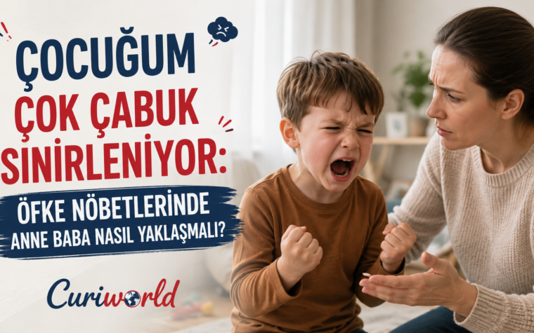 Çocuğum Çok Çabuk Sinirleniyor: Öfke Nöbetlerinde Anne Baba Nasıl Yaklaşmalı?