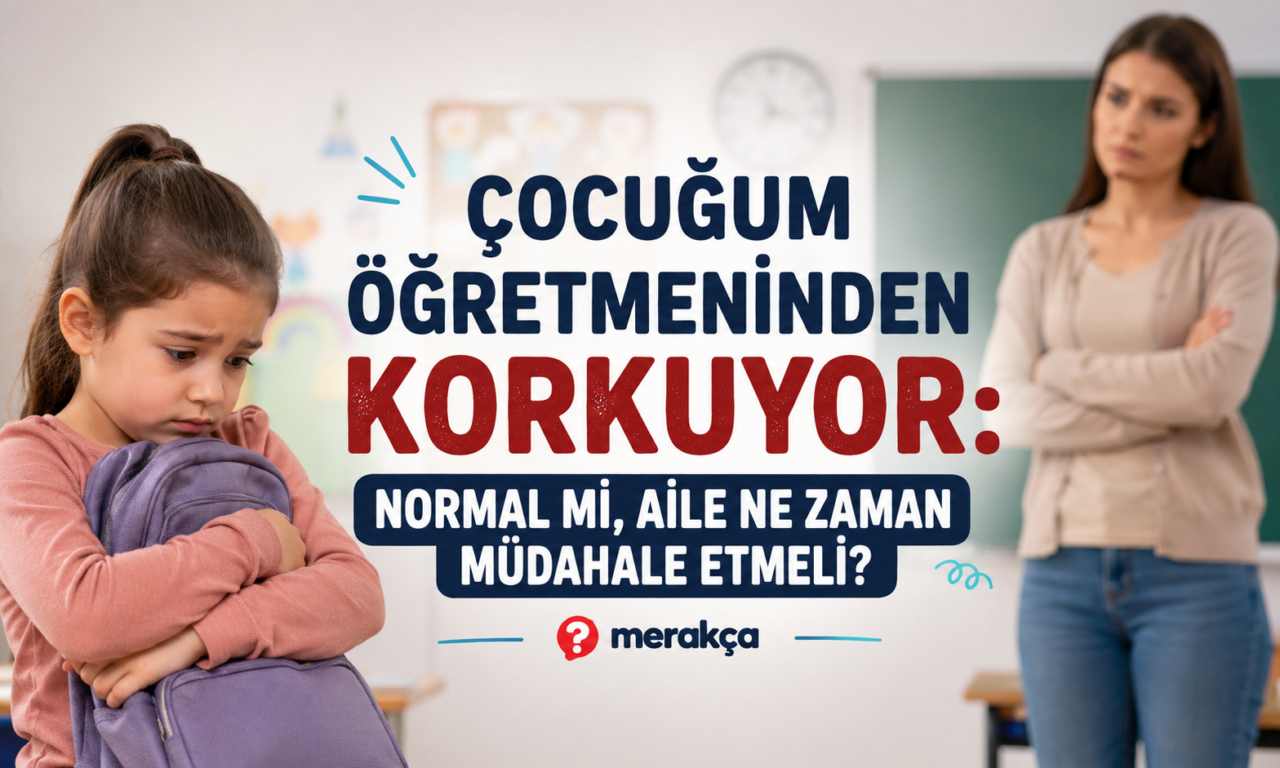 Çocuğum Öğretmeninden Korkuyor: Normal mi, Aile Ne Zaman Müdahale Etmeli?