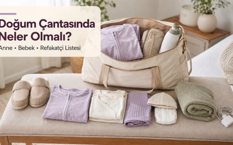 Doğum Çantasında Neler Olmalı? Anne, Bebek ve Refakatçi Listesi