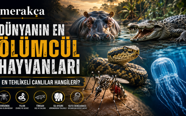 Dünyanın en ölümcül hayvanları ve en tehlikeli canlılar