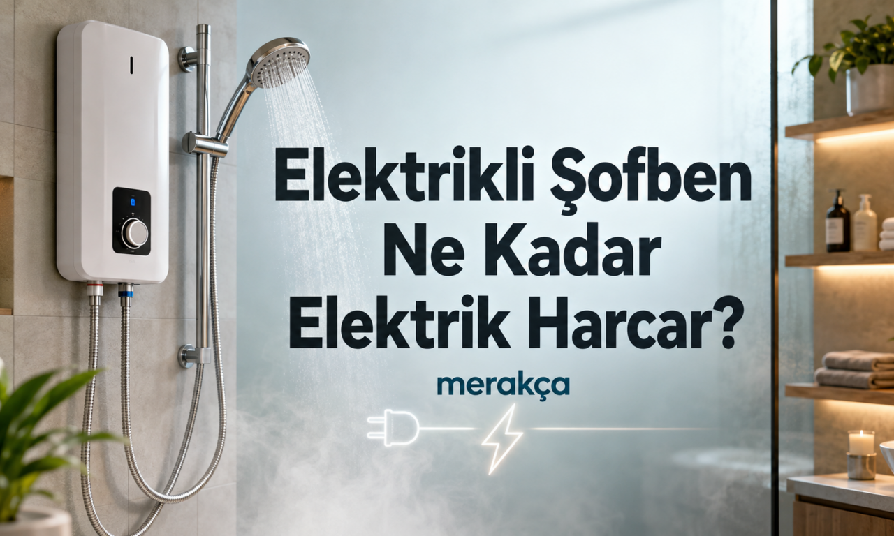 Elektrikli Şofben Ne Kadar Elektrik Harcar? 2026 Aylık Fatura Hesabı
