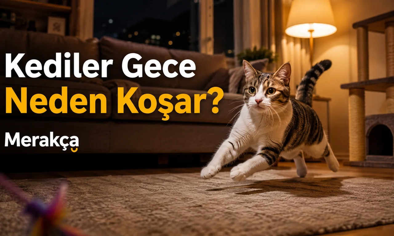 Kediler Gece Neden Koşar? Gece Gelen Ani Enerji Patlamalarının Nedeni Ne?
