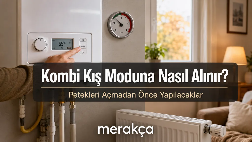 Kombi Kış Moduna Nasıl Alınır? Petekleri Açmadan Önce Yapılacaklar