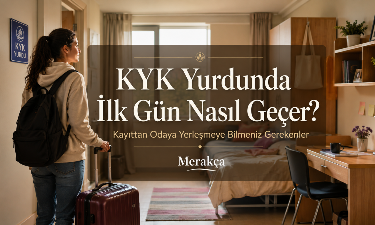 KYK Yurdunda İlk Gün Nasıl Geçer? Kayıttan Odaya Yerleşmeye Bilmeniz Gerekenler