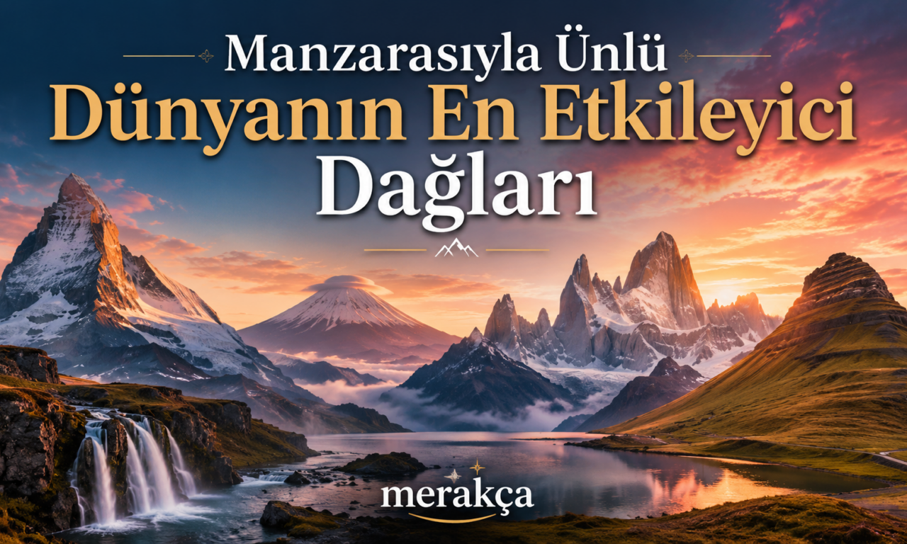 Manzarasıyla Ünlü Dünyanın En Etkileyici Dağları