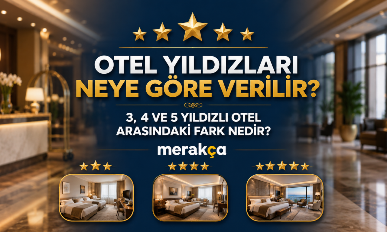 Otel Yıldızları Neye Göre Verilir? 3, 4 ve 5 Yıldızlı Otel Arasındaki Fark Nedir?