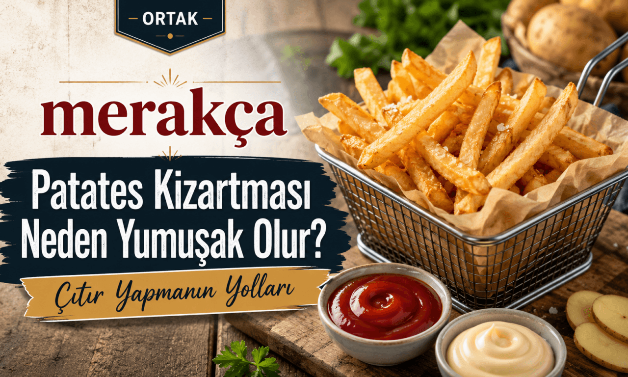 Patates Kızartması Neden Yumuşak Olur? Çıtır Yapmanın Yolları