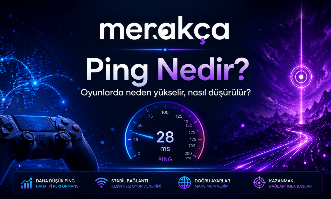 Ping Nedir? Oyunlarda Ping Neden Yükselir ve Nasıl Düşürülür?