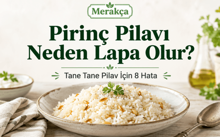 Pirinç Pilavı Neden Lapa Olur? Tane Tane Pilav İçin 8 Hata