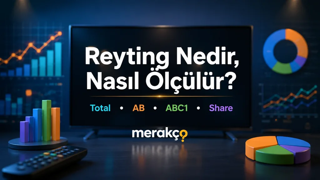 Rating ve share arasındaki farkı gösteren televizyon izleyici oranları