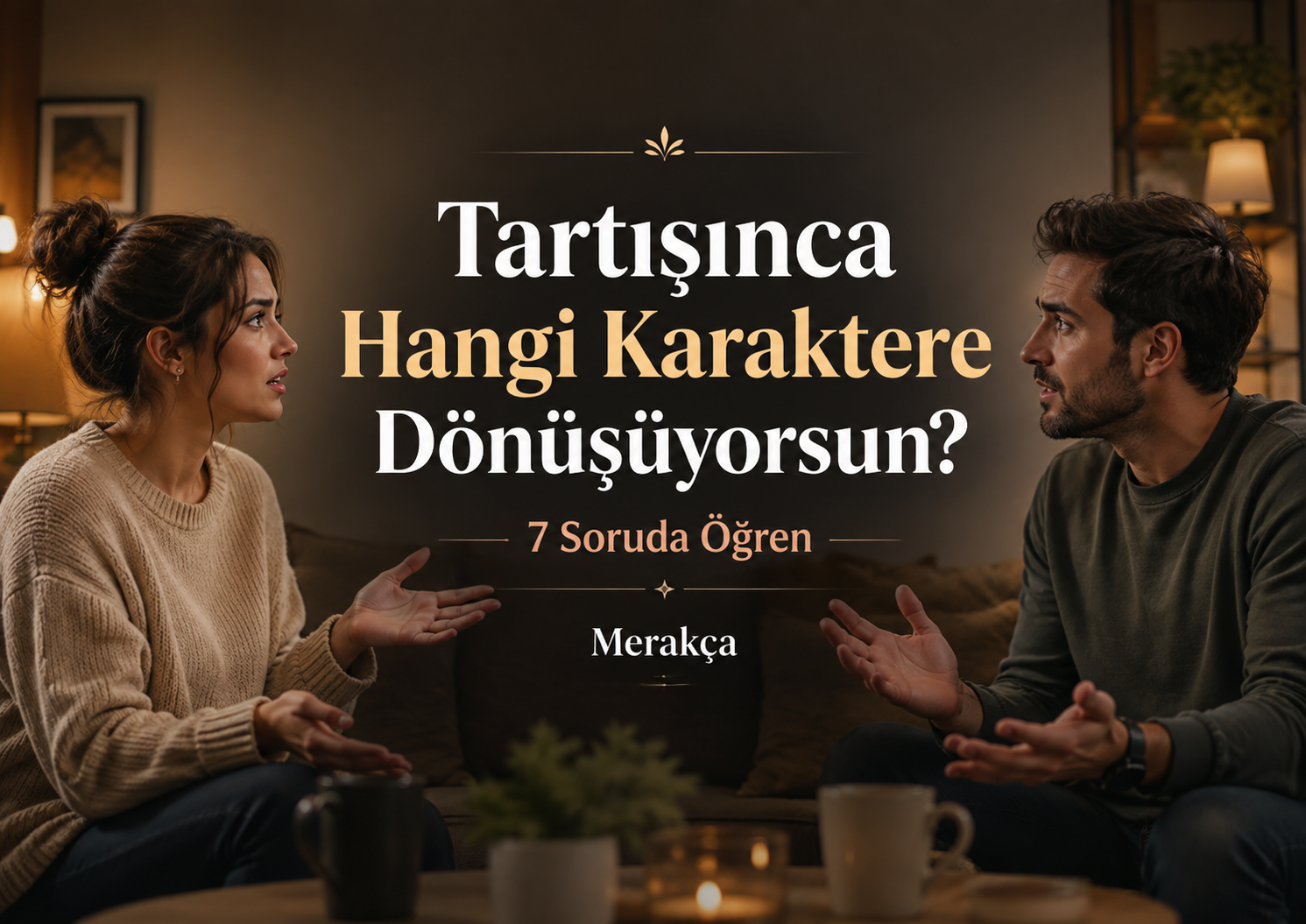 Tartışınca Hangi Karaktere Dönüşüyorsun? 7 Soruda Öğren 🌋