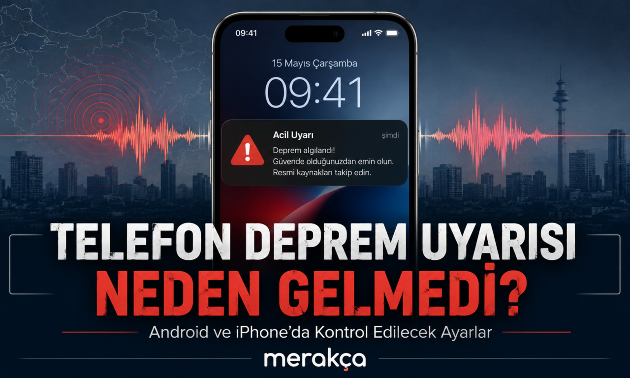 Telefon Deprem Uyarısı Neden Gelmedi? Android ve iPhone’da Kontrol Edilecek Ayarlar