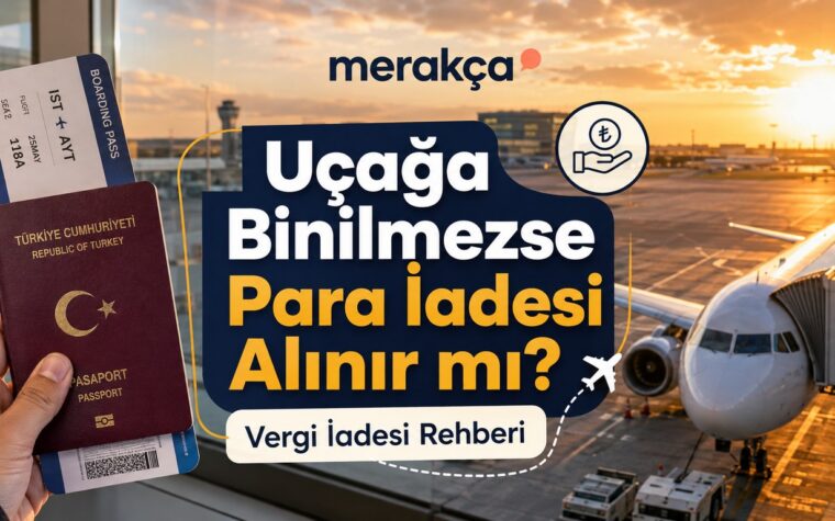 Uçağa Binilmezse Para İadesi Alınır mı? Vergi İadesi Rehberi