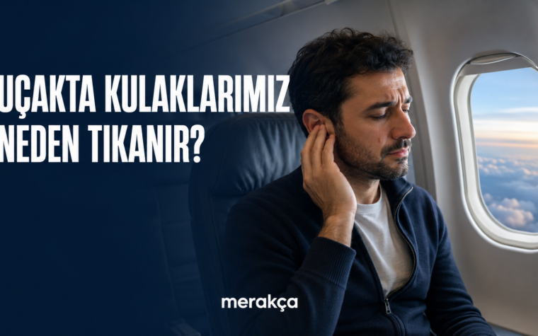 Uçakta Kulaklarımız Neden Tıkanır? Kulak Basıncı Nasıl Geçer?