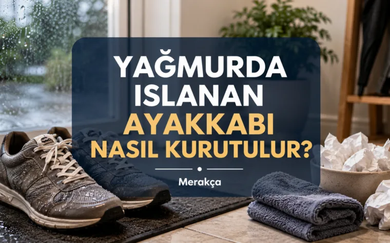 Yağmurda Islanan Ayakkabı Nasıl Kurutulur?