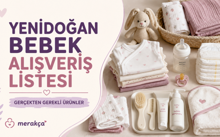 Yenidoğan Bebek Alışveriş Listesi: Gerçekten Gerekli Ürünler