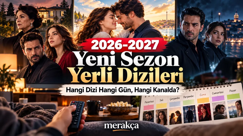 2026–2027 Yeni Sezon Yerli Dizileri: Hangi Dizi Hangi Gün, Hangi Kanalda?