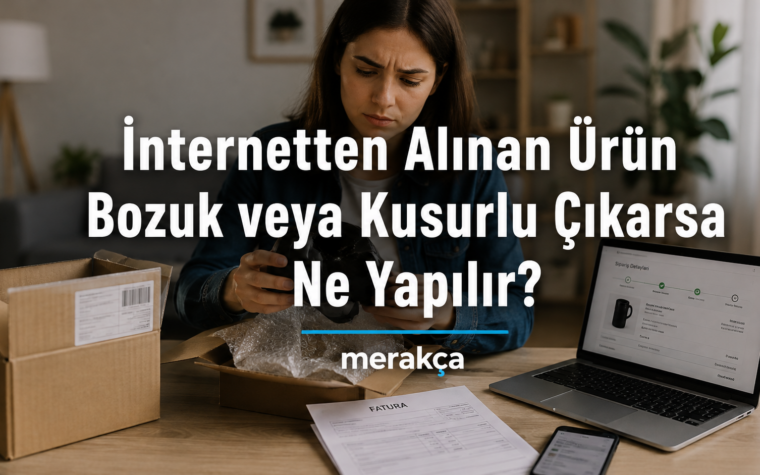 İnternetten Alınan Ürün Bozuk veya Kusurlu Çıkarsa Ne Yapılır?