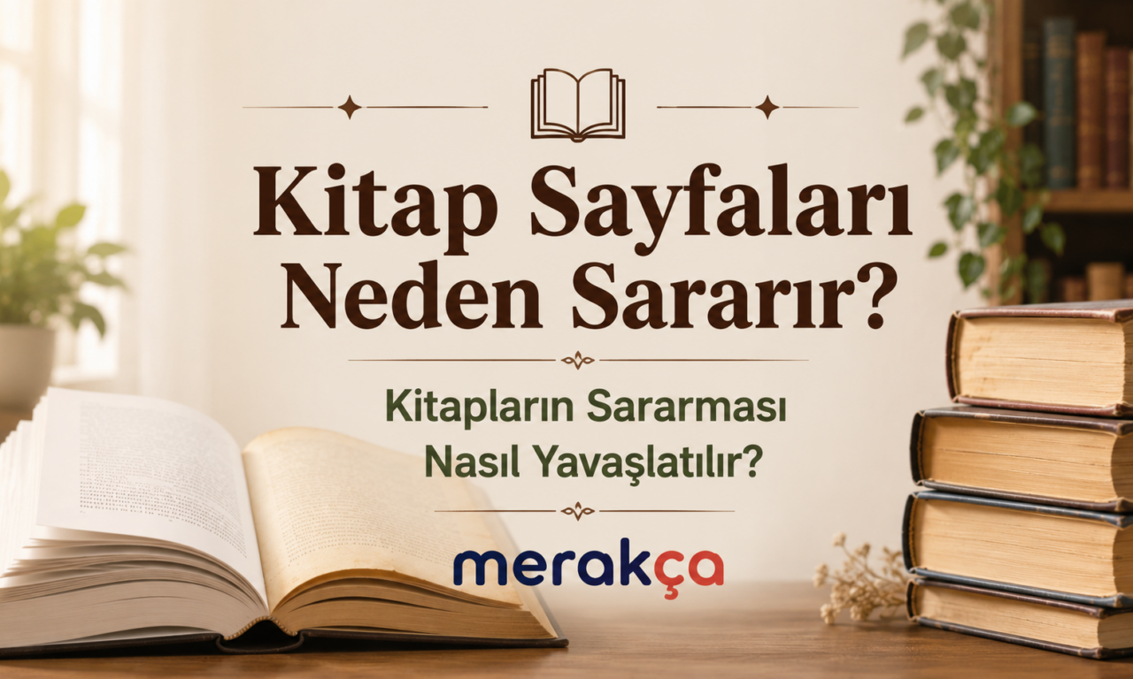 Kitap Sayfaları Neden Sararır? Kitapların Sararması Nasıl Yavaşlatılır?