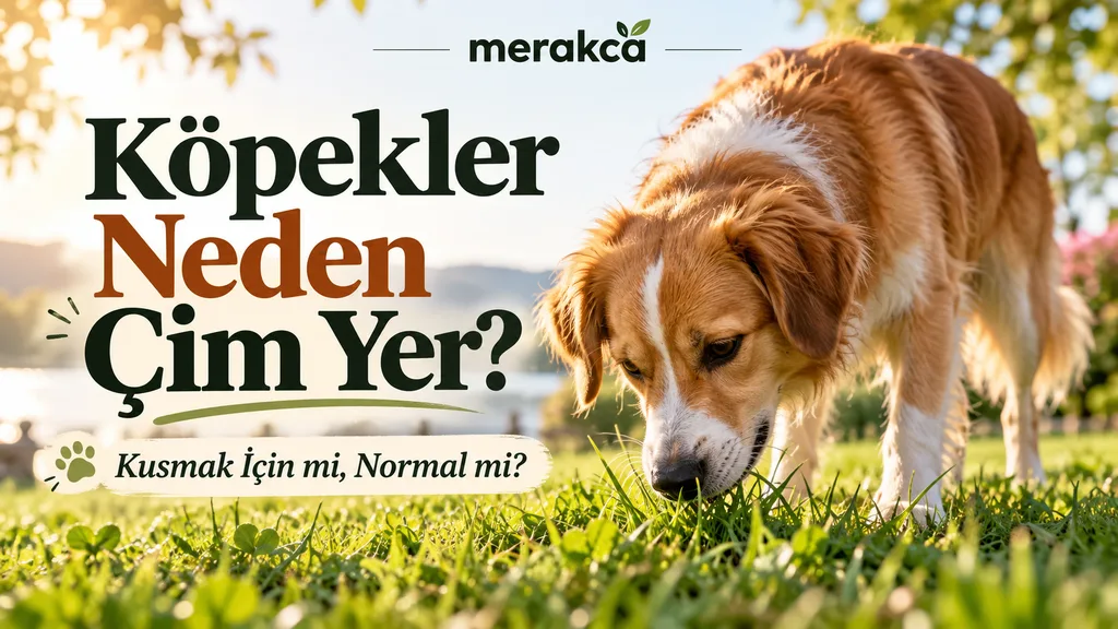 Köpekler Neden Çim Yer? Kusmak İçin mi Yiyorlar, Normal Bir Davranış mı?