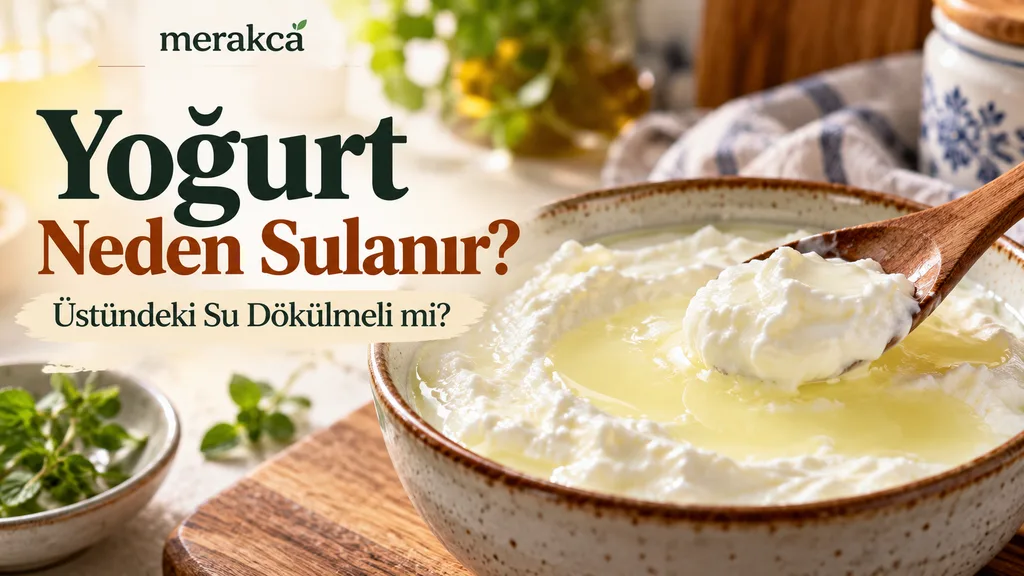 Yoğurt Neden Sulanır? Üstündeki Su Dökülmeli mi?